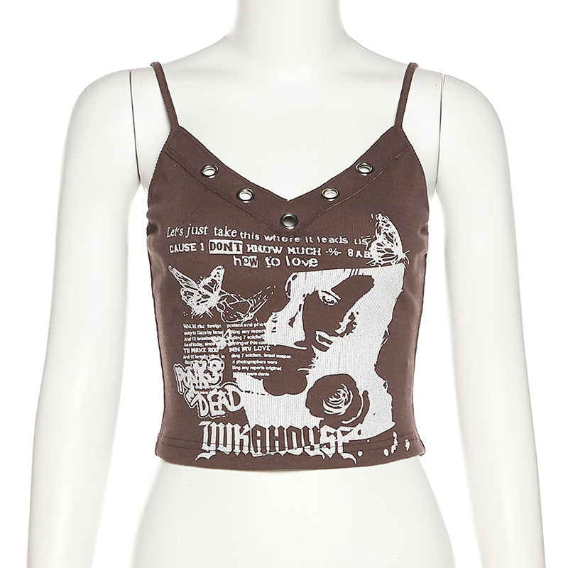 Sexy Coffee Summer Short Tank Tops