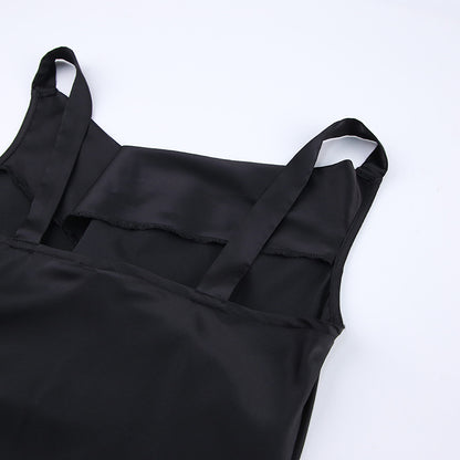 Summer Backless Long Back Party Dresses