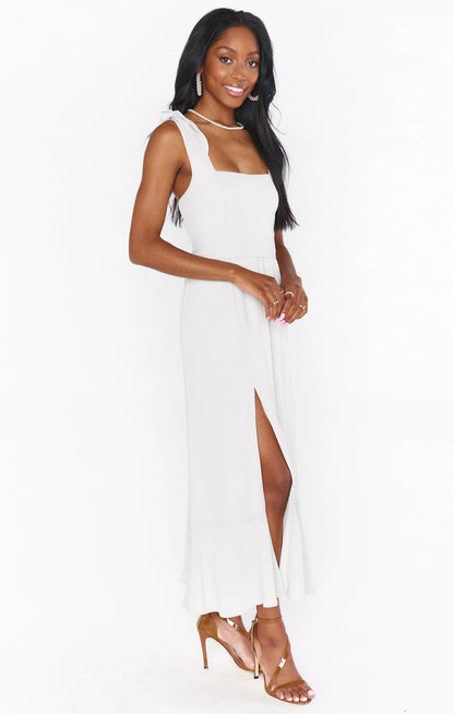 Fashion Summer Split Front Midi Dresses for Women