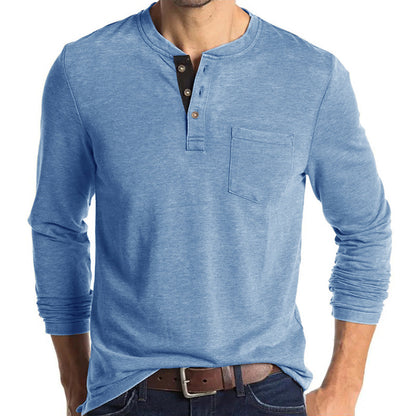 Casual Round Neck Long Sleeves T Shirts