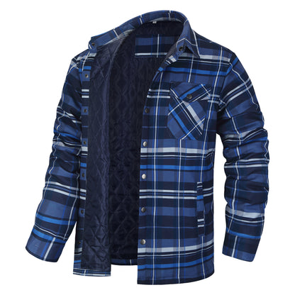 Casual Long Sleeves Thicken Jacket Coats for Men