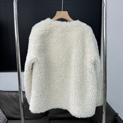 Fashion Faux Fur Women Jacket Coats