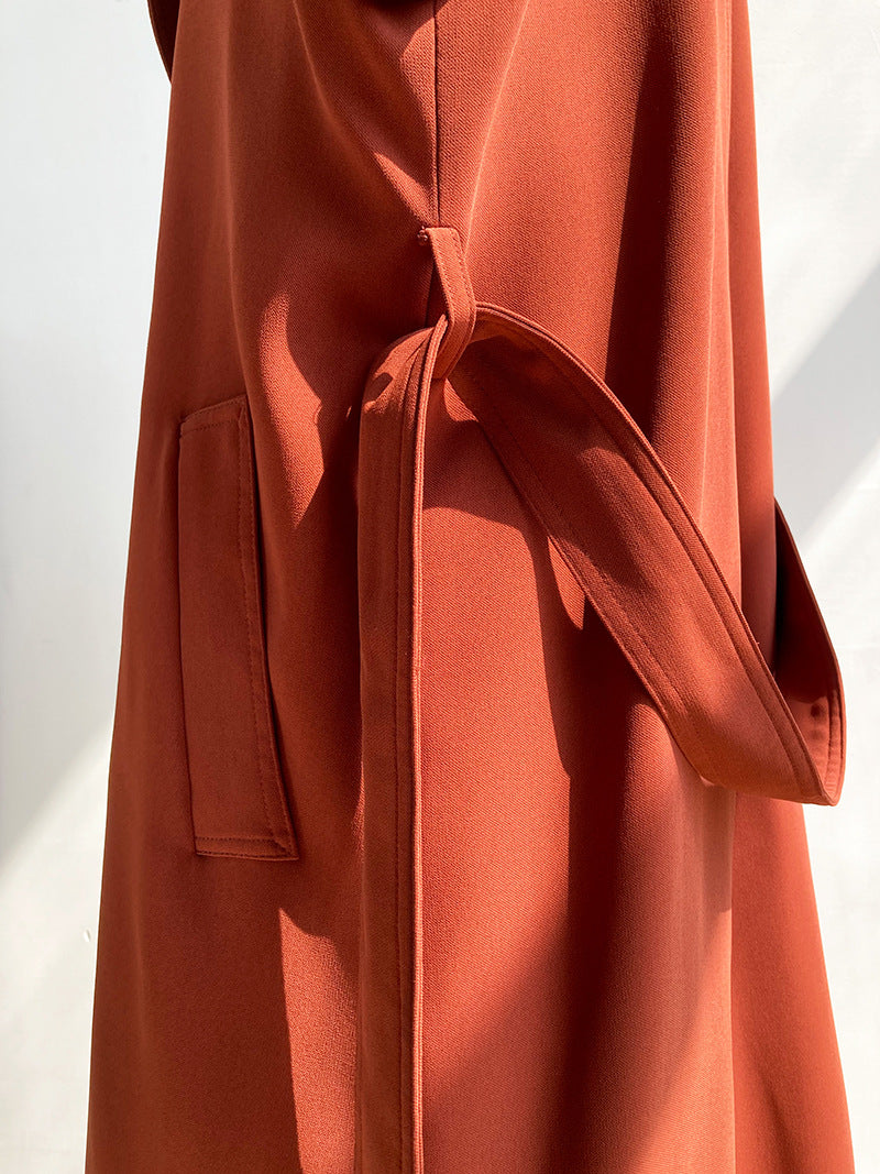 Fashion Loose Long Trench Coats for Women
