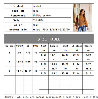 Casual High Neck Knitted Long Sleeves Sweaters