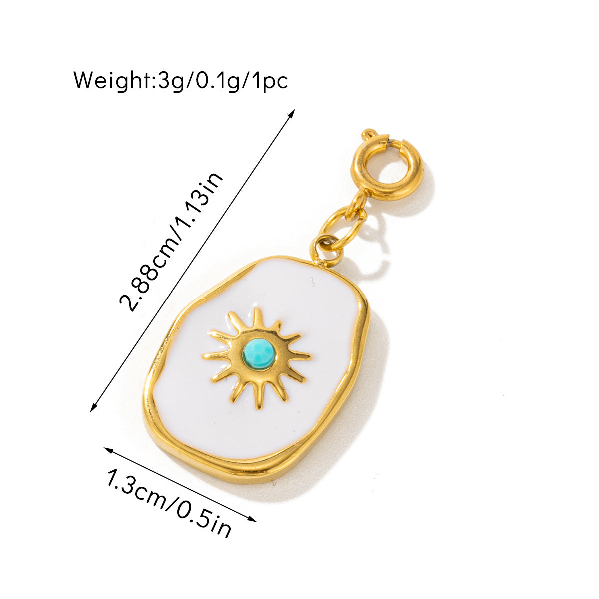 Designed Fashion Square Round Shaped Pendant & Chains an for Women