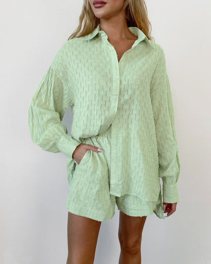 Designed Shirts & Shorts Two Pieces Suits for Women