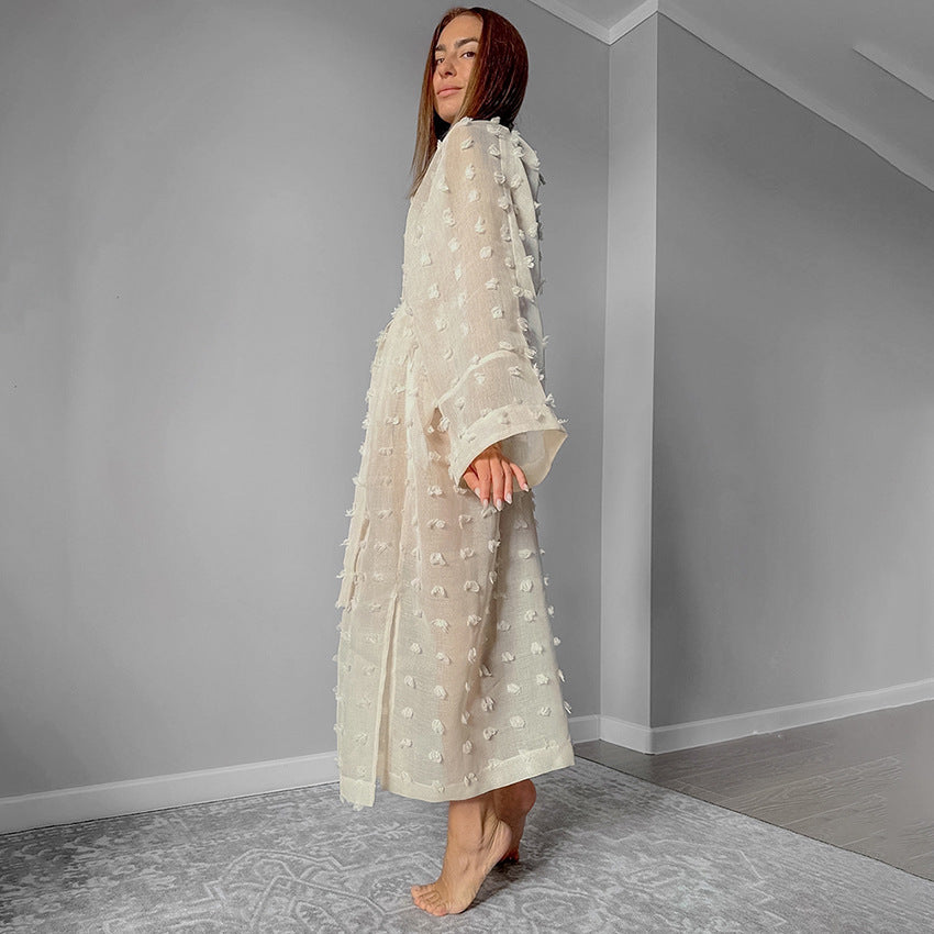 Elegant Fairy See Through Summer Long Dresses
