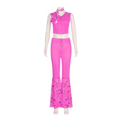Barbie 2023 Film Barbie Two Pieces Cosplay Costume 0619