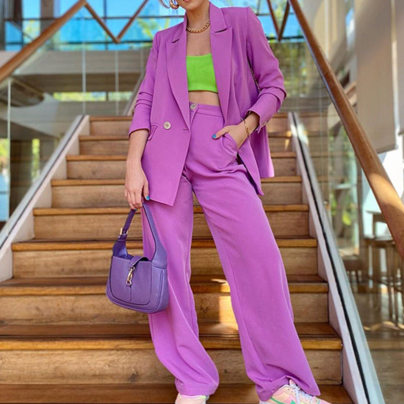 Casual Fall Two Pieces Women Suits