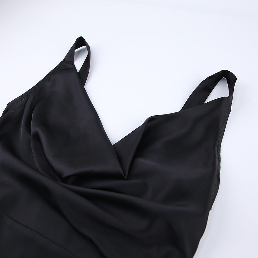 Summer Backless Long Back Party Dresses