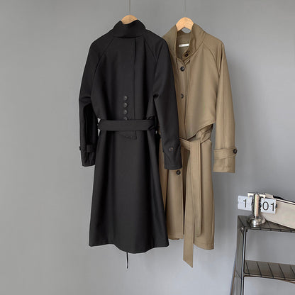 Designed Winter Long Overcoat for Women