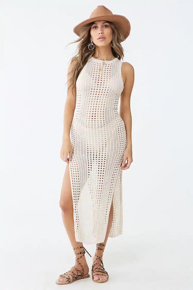 Summer Knitted Long Beach Dresses