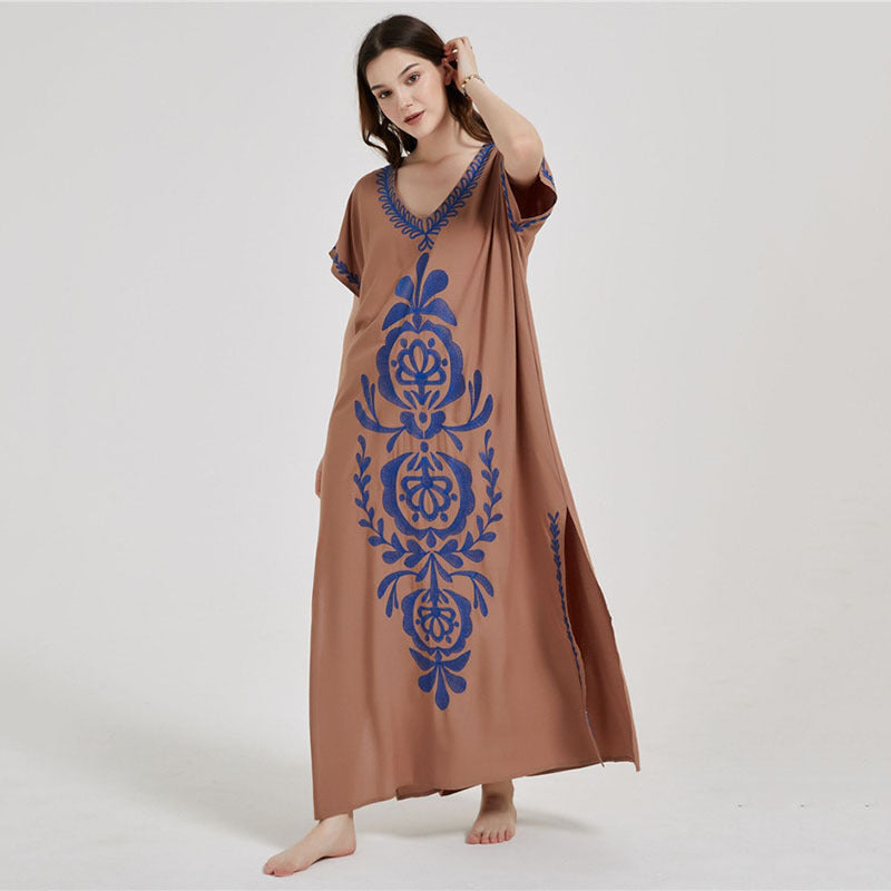 Casual Embroidery Summer Bikini Dresses