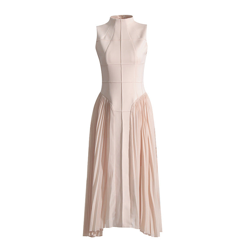 Elegant Round Neck Sleeveless A Line Dresses