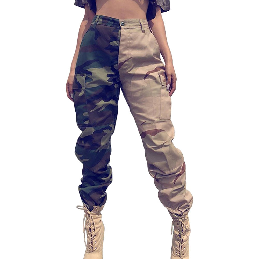 Fashion Popular Camouflage Women Pants
