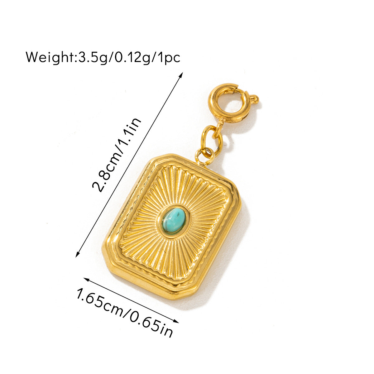 Designed Fashion Square Round Shaped Pendant & Chains an for Women