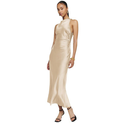 Sexy Stain Crossed Backless Evening Dresses
