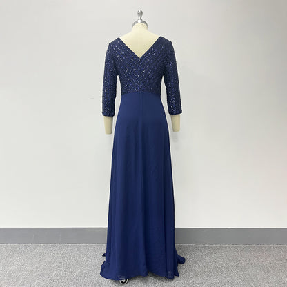 Elegant Chiffon A Line Evening Dresses/bridesmaid Dresses