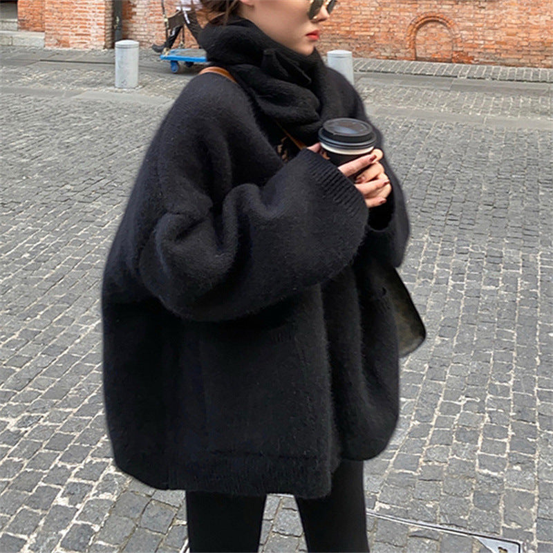 Vintage Knitted Cardigan Sweaters for Women