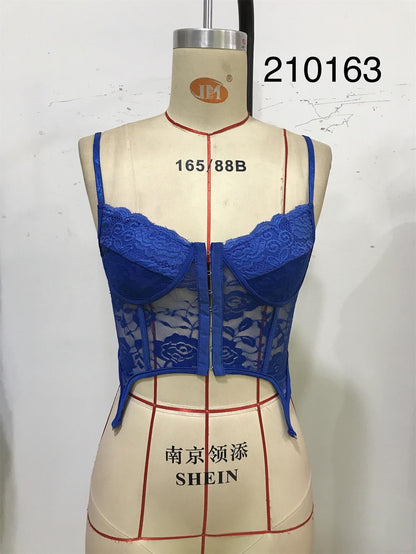 Sexy Lace Sleeveless Vacation Summer Vest