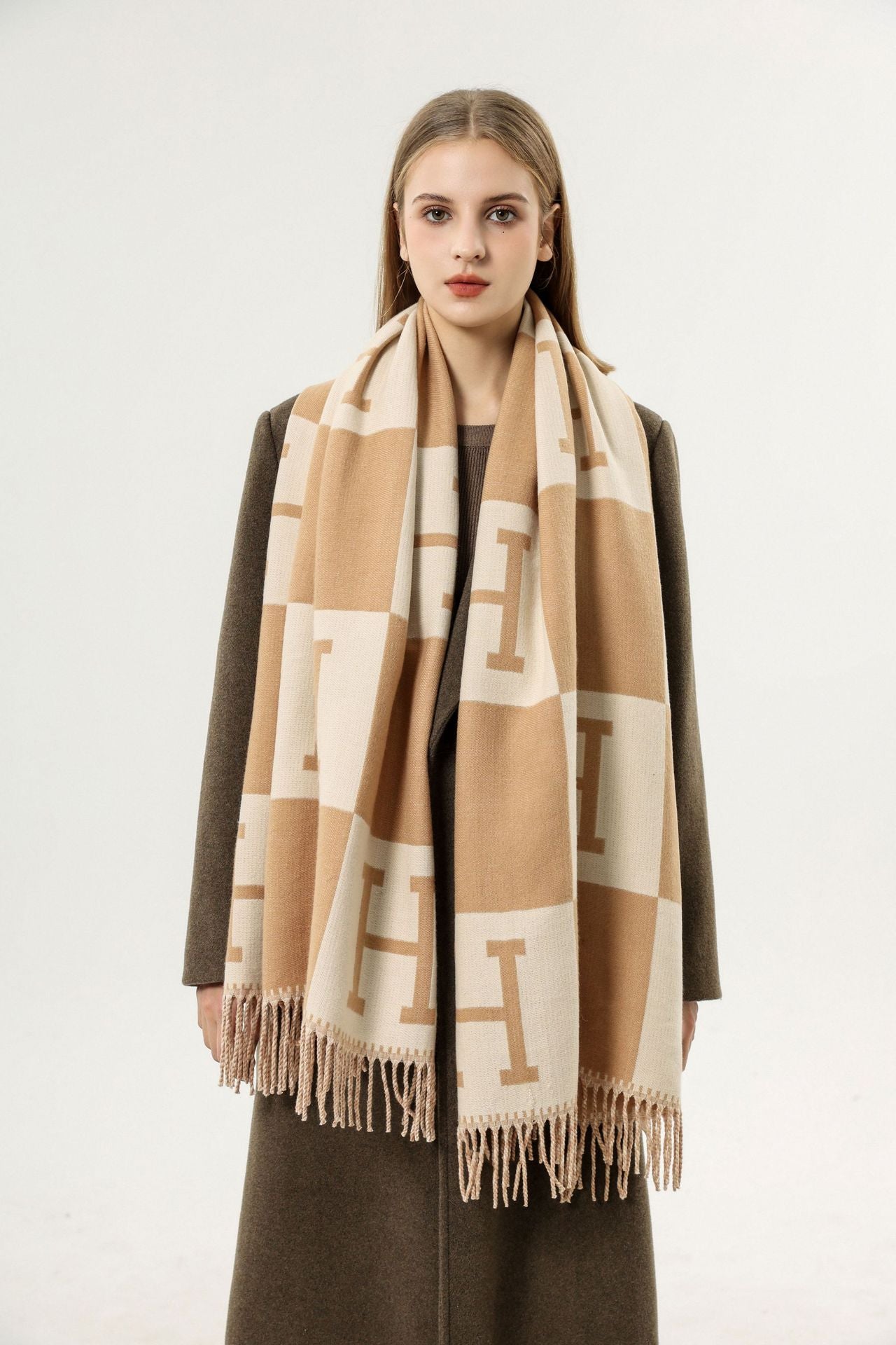 H Design Winter Warm Scarves Shawl
