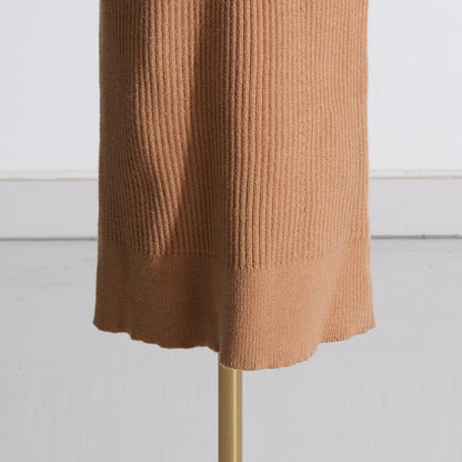 Fashion Designed Midi Length Knitted Dresses