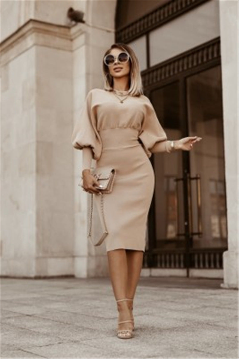 Fashion Long Sleeves Fall Dresses