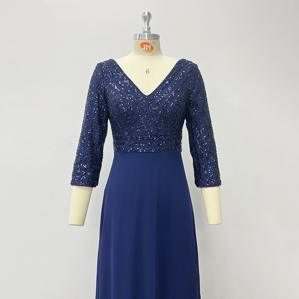 Elegant Chiffon A Line Evening Dresses/bridesmaid Dresses