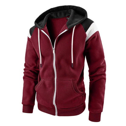 Casual Men's Zipper Hoodies