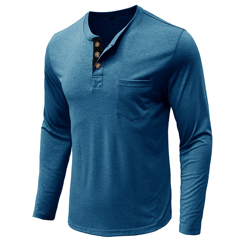 Casual Round Neck Long Sleeves T Shirts