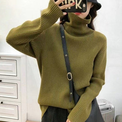 Vintage Pullover Women Knitted Sweaters