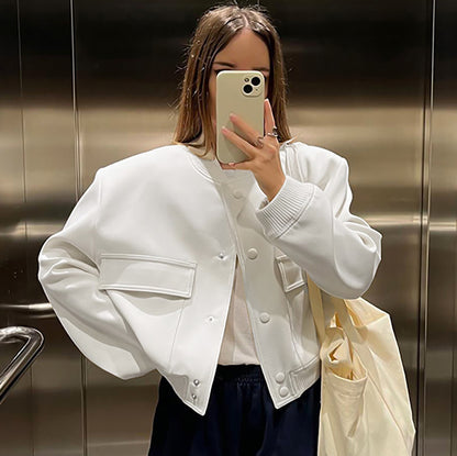 Fashion Cotton Long Sleeves Jacket Coats for Women