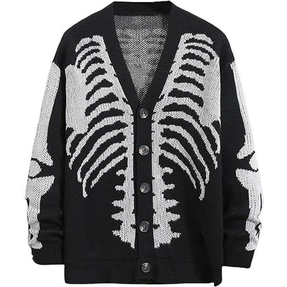 Fashion Halloween Winter Knitted Cardigan Sweaters