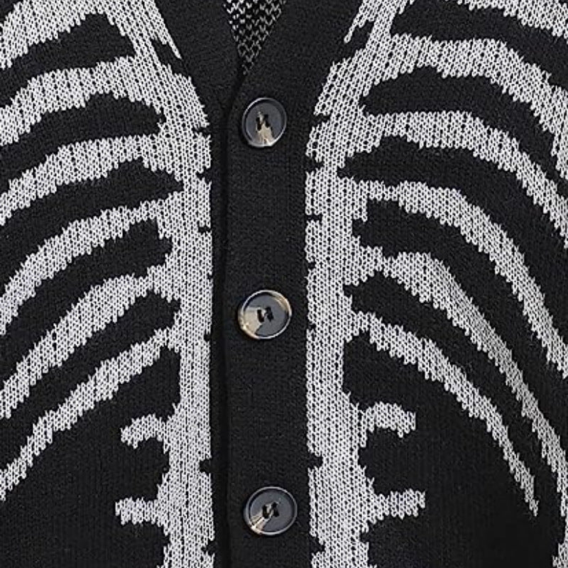 Fashion Halloween Winter Knitted Cardigan Sweaters