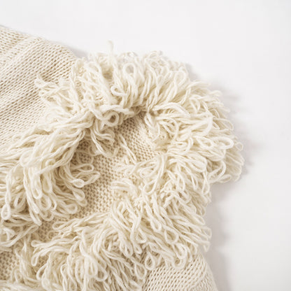 Fashion Long Sleeves Tassels Knitted Sweaters