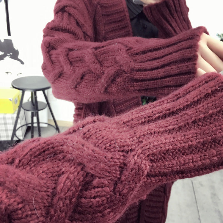 Casual Women Cardigan Knitted Wear