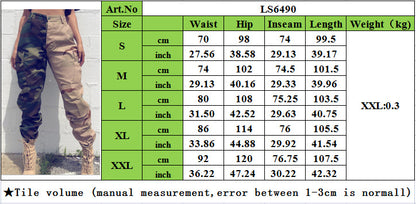 Fashion Popular Camouflage Women Pants