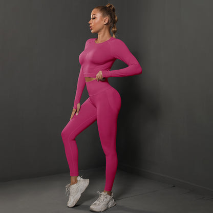 Fashion Simple Style Sports Yoga Suits for Women