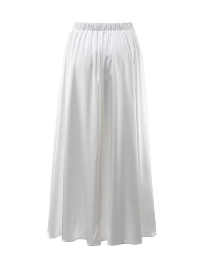 Fashion Satin High Waist Summer Skirts