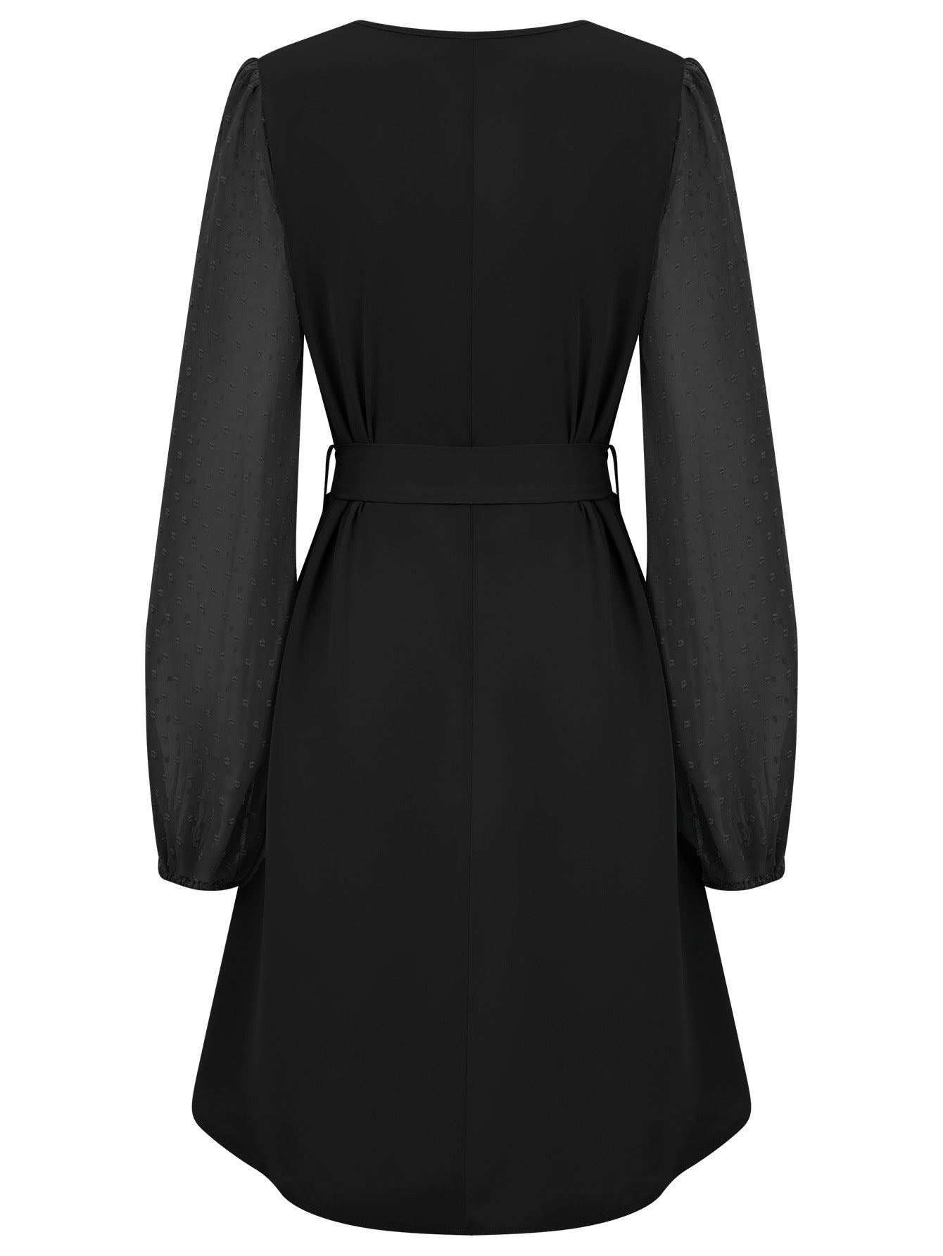 Fashion V Neck Long Sleeves Dresses