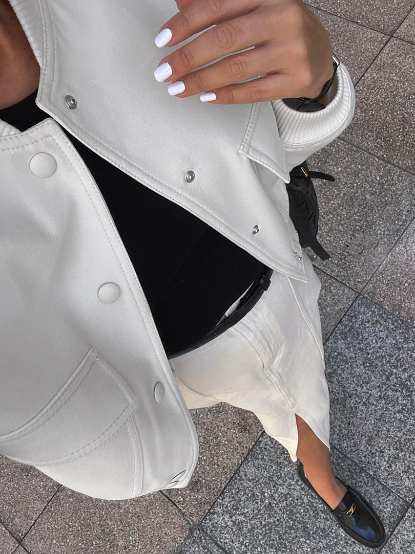 Fashion Cotton Long Sleeves Jacket Coats for Women