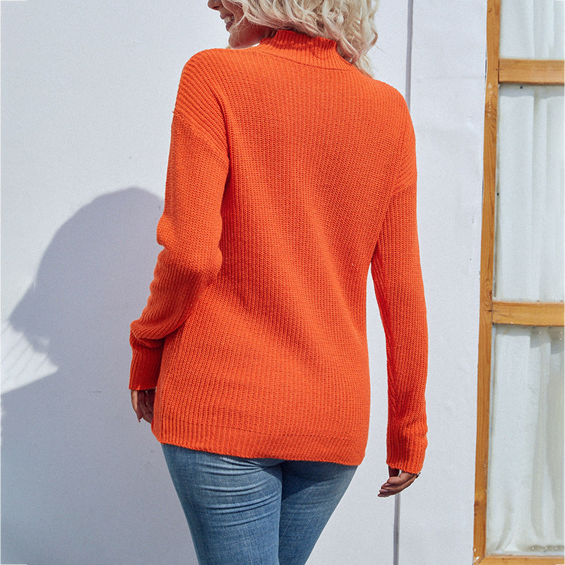 Fashion Knitted Pullover Sweaters for Women