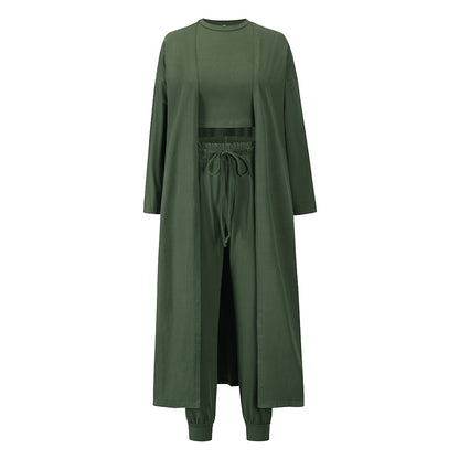 Casual Knitted Three Pieces Outfit Sets for Women