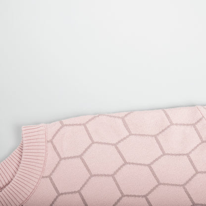 Designed Round Neck Knitted Sweaters