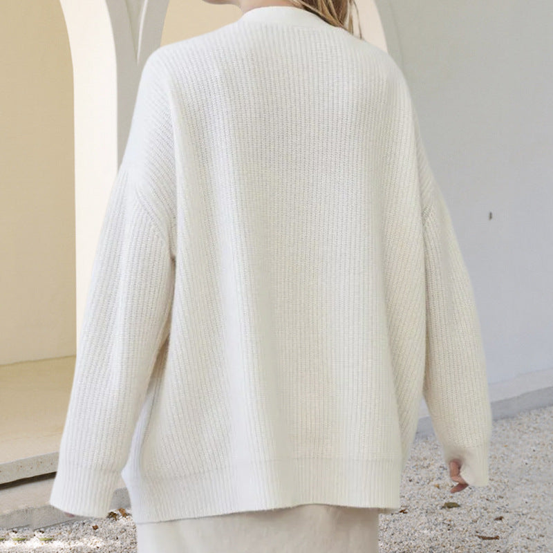 Casual Women Knitted Cardigan Sweaters