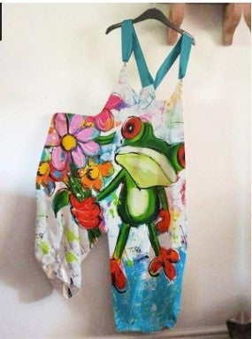 Casual Summer Floral Print Jumpsuits