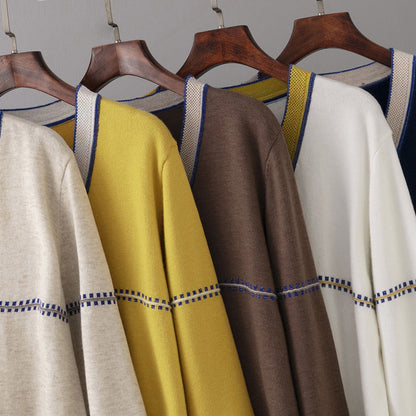 Vintage Loose Knitted Cardigan Sweaters