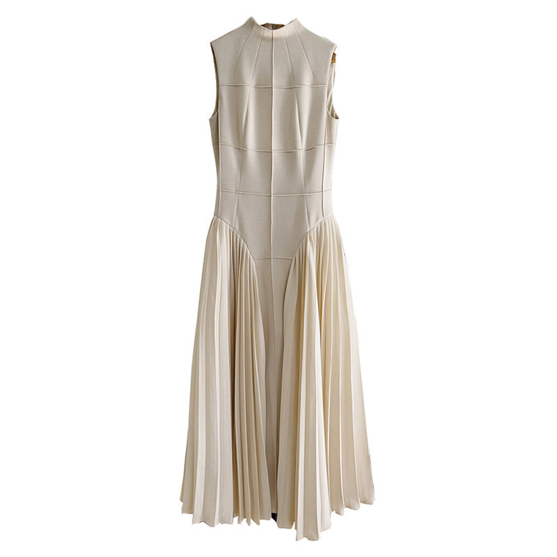 Elegant Round Neck Sleeveless A Line Dresses