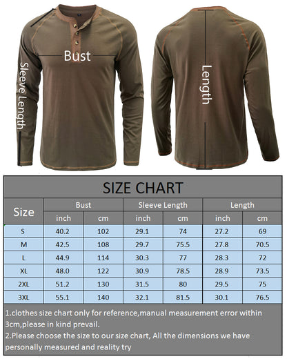 Casual Outdoor Long Sleeves Basic Shirts for Men