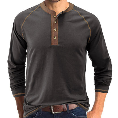Casual Outdoor Long Sleeves Basic Shirts for Men